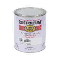 สีน้ำมัน RUST-OLEUM #168 สีขาว เงา 1/4 แกลลอน (0.9 ลิตร)ENAMEL PAINT RUST-OLEUM #168 WHITE GLOSS 1/4GAL **พลาดไม่ได้แล้วจ้ะแม่**