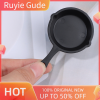 Ruyie Creative MINI PAN ตุ๊กตาบ้านครัวขนาดเล็กกระทะหม้อปรุงอาหาร