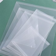 10pcs-60PCS nhiều kích cỡ khác nhau trong suốt lưu trữ Nhựa Bộ túi xách