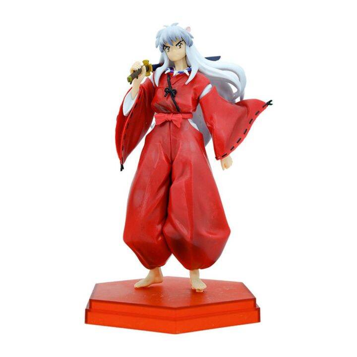 liand-ของเล่นของขวัญ18เซนติเมตรตัวการ์ตูนแอนนิเมชั่นทำจาก-pvc-sesshomaru-inuyasha-ตุ๊กตาขยับแขนขาได้ตุ๊กตาโมเดล