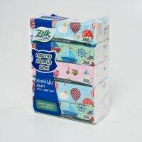 [ส่งฟรี!!!] ซิลค์ ซอฟท์บ๊อกซ์ กระดาษเช็ดหน้า 120 แผ่น แพ็ค 5 กล่องZilk Soft Box Facial Tissues 120 Sheets x 5 Boxes