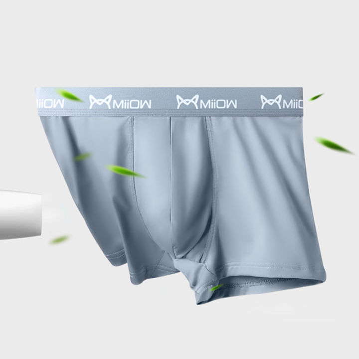 cmenin-miiow-3pcs-ขายร้อนเซ็กซี่กางเกงในชายนักมวยใหม่ไนลอนระบายอากาศนุ่มสบายกางเกงขาสั้นผู้ชายกางเกงนักมวยสำหรับผู้ชาย-m1020