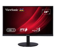 MONITOR (จอมอนิเตอร์) VIEWSONIC VG2409-MHU - 23.6" IPS FHD 75Hz USB-C  รับประกัน 3ปี