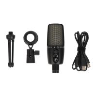 RGB Condenser Microphone Microphone Touch Mute Plug and Play Desktop Omnidirectional Mobile Phone Computer Live Game