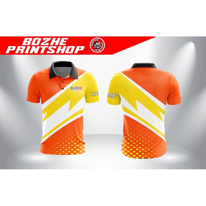 2021-2022 DepED Full Sublimation Polo Shirt | Lazada PH