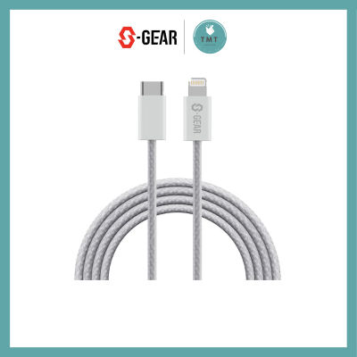 S-GEAR CABLE CL001-QC  LIGHTNING Fast Charge &amp; Sync Cable 1 M (สายชาร์จ) รับประกันศูนย์ 2ปี