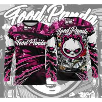 （ALL IN STOCK）  NXr9 2021 fashion FOOD PANDA LONGSLEEVE DRIFT (FULL SUBLIMATION) FREE TUBEMASK 3D Cycling Jersey Sportswear Long Sleeve Size XXS-6XL   (FREE NICK NAME LOGO)