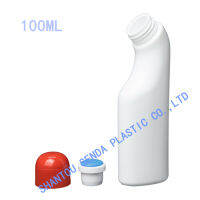 20PCSLOT free shipping liquid bottle,muscle pain reliever bottle, 100ML plastic bottle with top sponge applicator