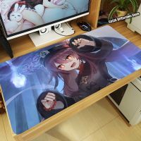 Anime Genshin Impact Hu Tao Mouse Pad Cosplay Thicken Laptop Kawaii Gaming Mice Mat Table Keyboard Mat Playmat Art Gifts