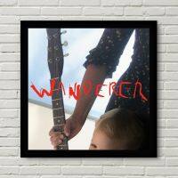 Cat Power Wanderer ฝาครอบอัลบั้มเพลงโปสเตอร์ผ้าใบพิมพ์ลายภาพวาดตกแต่งบ้าน (ไร้กรอบ)