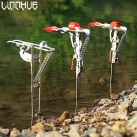 【CW】﹍❒❄  LINNHUE Fishing Rod Holder Adjustable Sensitivity Folding Accessories Bracket