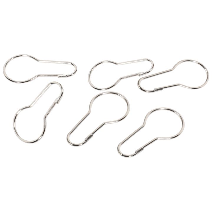 lot-of-100-iron-shower-curtain-hooks-rings-pear-clips