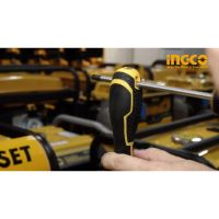 ( โปรโมชั่น++) คุ้มค่า ไขควง ปากแฉก-แบน INGCO (2ชิ้น) Screwdriver Set วัสดุ CR-V อย่างดี รุ่นHKSD0248 ไขควงอย่างดี ราคาสุดคุ้ม ไขควง ไขควง ไฟฟ้า ไขควง วัด ไฟ ไขควง แฉก