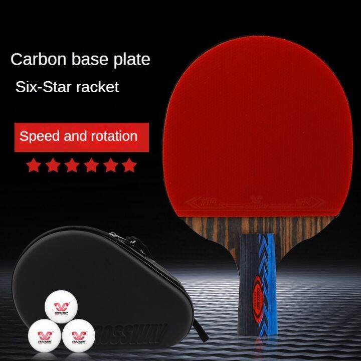 5 Star 6 Star Table Tennis Racket Long and Short Handle Professional