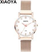 Đồng Hồ XiaoYa 1258 Dây Đeo lưới nam châm Cho Nữ Thời Trang
