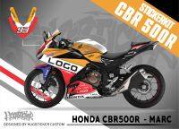 "สติ๊กเกอร์ Honda CBR 500R - ลาย Marc ปี 2016-2023"