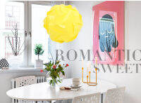 30PCS sheetset DIY Modern IQ Jigsaw LED Ceiling Colorful Puzzle PVC Shade Light Christmas Gift Ball Pendant Lamp Lighting