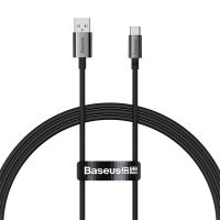 Baseus สายสายเคเบิ้ล Type C สำหรับ Huawei ชนิด Usb 6a เครื่องชาร์จหัวเว่ย5a ชาร์จโปร P40 P30ข้อมูลได้อย่างรวดเร็ว Usb-C สำหรับ