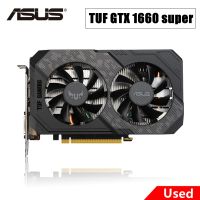 การ์ดจอ GTX 1660ซุปเปอร์6GB การ์ดจอเกม GPU แบบใช้แล้ว1660 S 6G