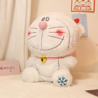 2022 New Creative Uniqlo Snowflake Doraemon Plush Toy Robot Cat Doll Girls Birthday Gift