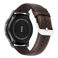 20mm 22mm Leather Band for Samsung Galaxy Watch4 44mm 40mm Strap/Galaxy Watch 4 Classic 46mm 42mm/Galaxy Watch3 45mm Braceletby Hs2023