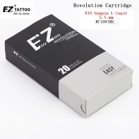 RC1003RL EZ Revolution Tattoo Needles sterilized Cartridge Round Liners #10bugpin 0.30mm For machines and grips 20 pcs /box