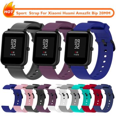 Silicone For Huami Amazfit Bip Huami Watch2 Pro Watch Strap Smart Bracelet 20mm Replacement Wirst For Huami Amazfit Bip Cases Cases