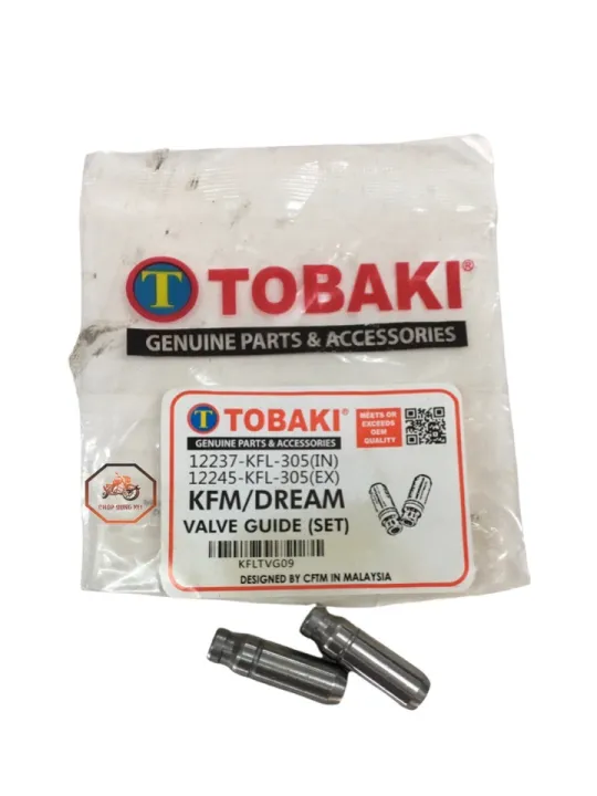 VALVE GUIDE/VALVE BUSH TOBAKI KRISS/ EX5/ WAVE110/ FUTURE/ WAVE125