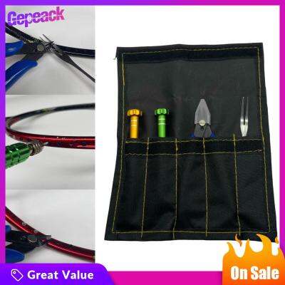 Gepeack 4x แบดมินตัน Grommet มือจับความยาวคงที่ส้อมพร้อมกระเป๋าหิ้ว