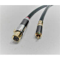 สายสัญญาณ XLR (ตัวเมีย) to RCA และ RCA to XLR (ตัวผู้) ORTOFON Reference 8NX หัวแจ็ค Carbon Kevlar