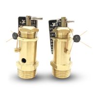 [HOT DUlQWBVNN 560] ปั๊ม Air Compressor Safety Valve G1/4 G3/8 G1/2สปริงโหลดวาล์วไอเสียวาล์วระบายความดัน0.1Mpa-1.0Mpa 1KG - 10KG