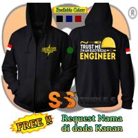 (In stock) 2023. New model Electrical ENGINEERING TRUST ME IM ENGINEER HOODIE ZIPPER Profession Jacket