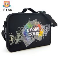 Moyu Rubiks Cube Oxford ผ้าไหล่กระเป๋า36X25X7.5ซม. Magic Cube กระเป๋าสำหรับการแข่งขัน Travel Leisure【cod】