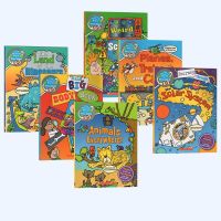 The wonderful world of Simon Abbott 6 original English picture books the land of the dinosaurs Encyclopedia of childrens Natural Sciences