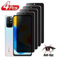 4Pcs Anti spy Screen Protector For Xiaomi Redmi Note 11 11s 10 9 8 Pro 10s 9s Tempered Glass on Redmi 10 10C 9A 9C Privacy Glass