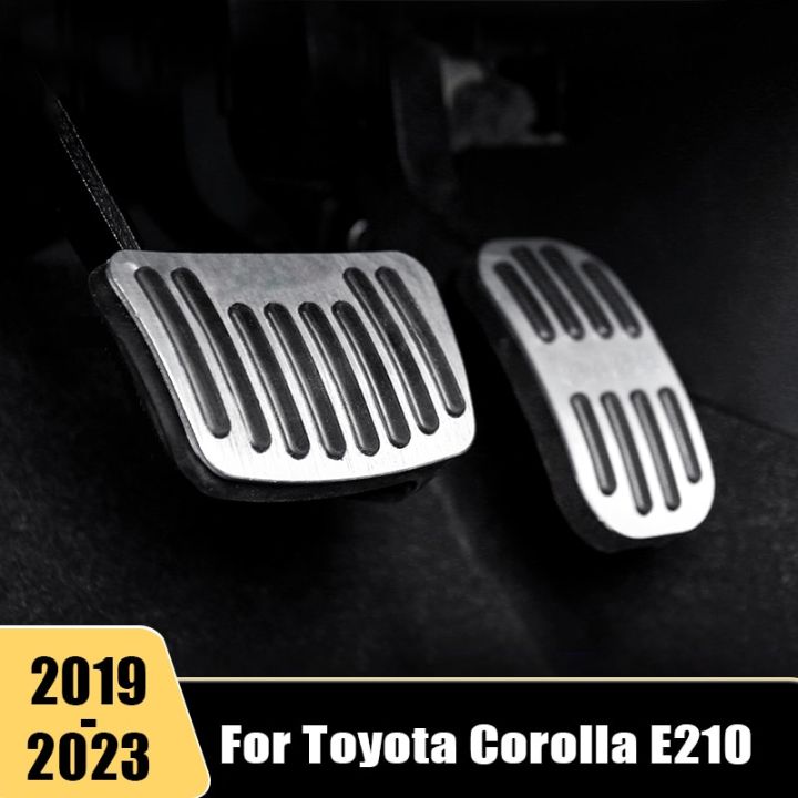 แป้นเบรกอลูมิเนียมสำหรับรถยนต์-toyota-corolla-ที่หุ้มไม่ลื่น12th-e210-2020-2021-2022-2023
