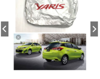 ผ้าคลุมรถตรงรุ่น​ yaris ปี17-19 5ประตู ผ้าคลุมรถยนต์ ผ้าคลุมรถเก๋ง ป้องกันแดด ป้องกันฝน ป้องกันฝุ่น เหมาะสำหรับรถยนต์ ของแท้