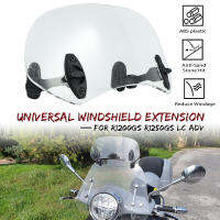 สำหรับ BMW R1250GS F650GS F900XR 2023กระจก Clamp-On Variable กระจกสปอยเลอร์ Extension สำหรับ Kawasaki Versys 650 1000