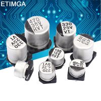 10PCS/LOT Aluminum Electrolytic Capacitor SMD 16V 25V 35V 50V 100UF 220UF 470UF 47UF WATTY Electronics