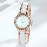 Luxury Crystal Diamond Watches Women Fashion Waterproof Quartz Ladies Casual Watch Women Ceramics Strap Relogio Feminino 2021