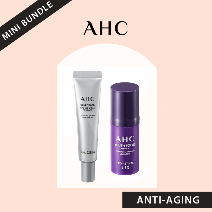 AHC Restore & Hydrate Kit Essential Eye Cream for Face 10ml & Youth