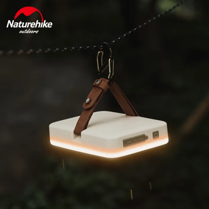 Naturehike Camping Light LED Multifunction Lamp USB Rechargeable 1800