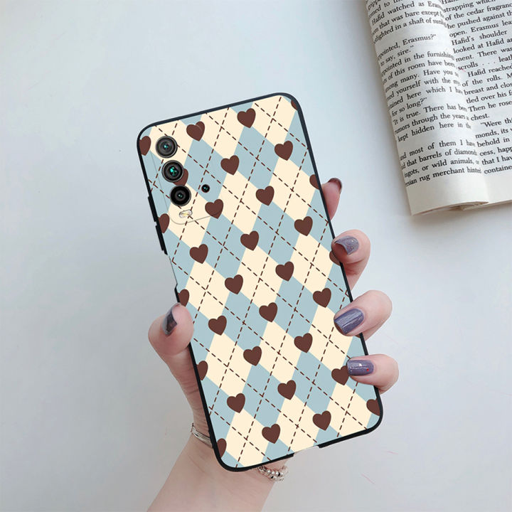 เคสซิลิโคนนิ่มลายเสือดาว2021สำหรับ-xiaomi-redmi-9-t-เคสกันชนเคสโทรศัพท์กันกระแทกมังกรเขียวลายเสือดาวสำหรับ-redmi9t-9-t