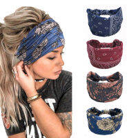 กว้าง Headbands สำหรับผู้หญิงผม,Boho แฟชั่นที่ผูกปมหัวหน้าวงสำหรับผู้ใหญ่ผู้หญิงอุปกรณ์ผม