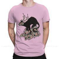 Top Quality Men Clothing Demon Kitty Dk T-Shirt Skull O Neck Shirt Fashion Short Sleeve S-4XL-5XL-6XL