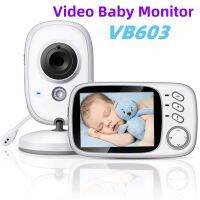 VB603 Video Baby Monitor 2.4G ไร้สาย3.2นิ้ว LCD 2 Way Audio Talk Night Vision การเฝ้าระวังความปลอดภัยกล้อง Caretaker