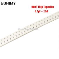 【YF】❉  100PCS 0603 SMD Chip Multilayer Capacitor 0.5pF - 22uF 10pF 22pF 100pF 1nF 10nF 15nF 100nF 0.1uF 1uF 2.2uF 4.7uF 10uF