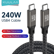 KUULAA 240W USB Type C Cable for PS5 Nintendo Switch MacBook MacBook Pro
