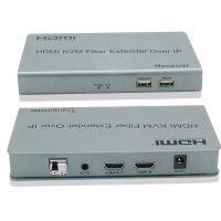 ตัวขยายไฟเบอร์ 1080p HDMI KVM 20 กม. ผ่านสายเคเบิล IP ไฟเบอร์-LC รองรับ USB คีย์บอร์ด เมาส์ หน้าจอกระจก ตัวรับส่งสัญญาณวิดีโอ ตัวแปลงสัญญาณ สําหรับกล้อง PS3 PS4 PC เป็นทีวี มอนิเตอร์ โปรเจคเตอร์