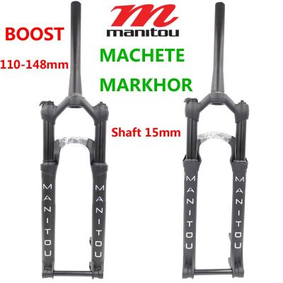 BOOST โช๊คจักรยาน Manitou Machete/markhor Comp/ M30ใหม่จักรยานเสือภูเขา MBT ส้อม27.5 29Er ส้อมอากาศด้านหน้า29 15Mm กรวยเพลา2023
